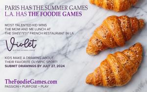 Paris has The Summer Games...LA has The Foodie Games...The Sweetest Art Competition for exceptionally talented kids who love to draw and dine in LA! www.TheFoodieGames.com Passion + Purpose + Play!