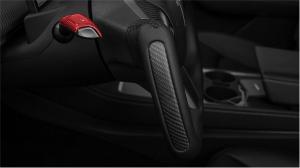 tesla carbon fiber steering wheel
