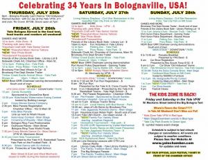Yale Bologna Festival Schedule 2024