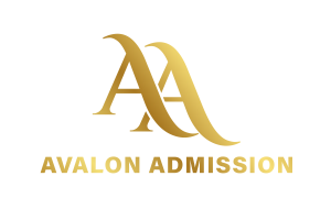 Avalon Admission Gold Monogram Logo