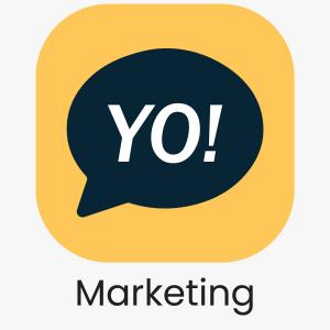 Yo marketing logo