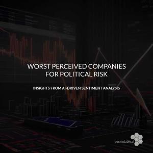 Top 10 companies with the highest perceived political risk