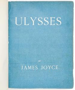 First English edition, limited issue copy of James Joyce’s epic novel Ulysses, published in London and Paris in 1922 by John Rodker for the Egoist Press, #1631 of 2,000 copies (est. $2,000-$3,000).