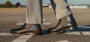 Os sapatos da SKYPRO são projetados para suportar as condições desafiadoras enfrentadas pelos profissionais da aviação