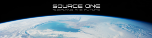 Source One’s tagline ‘Supplying the Future,’ emphasizing the company’s vision and commitment to sustainability and innovation in product supply.