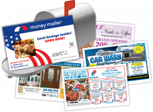 The range of services available from Money Mailer Mercer County