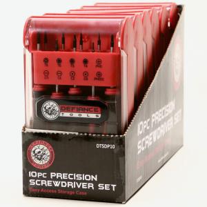Defiance Tools 10  Piece  Precision Screwdriver Set