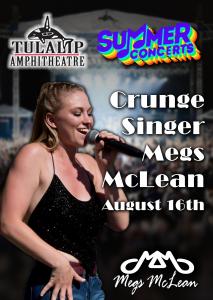 Megs Mclean Tulalip Amphitheatre Poster