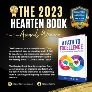 A Path to Excellence Award Winner Book by Tony Jeton Selimi for Personal and Professional Excellence