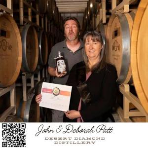 John and Deborah Patt, Desert Diamond Distillery Owners
