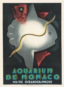 Jean Carlu, Aquarium de Monaco. 1926. ($37,500)