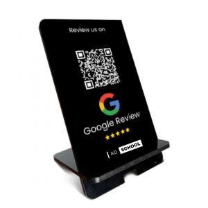 Google Review Card | Google Review QR code | Ad School | Google Rating