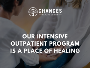 A group therapy pic shows the concept of Changes Healing Center offers a leading Intensive Outpatient Program in the Phoenix Valley