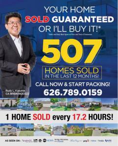 Rudy L Kusuma Home Selling Team SOLD 507 homes
