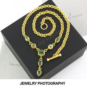 Jewelry Photography for Necklace created for Philippe Spencer Store in KeyWest, Fl