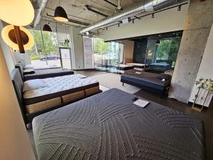 SleePare mattress store interior in Toronto Canada