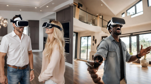 Real estate property viewing in VR environment