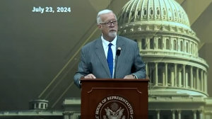 Congressman Randy Weber, the initiator of House Resolution 1148, passionately condemned the Iranian regime’s hypocrisy and brutality. He celebrated the bipartisan support for H.Res 1148 and endorsed Maryam Rajavi’s Ten-Point Plan. “We must support a democratic Iran."