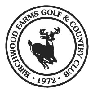 Birchwood Farms Deer Logo