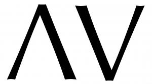 Amalgamated Vision logo black on white