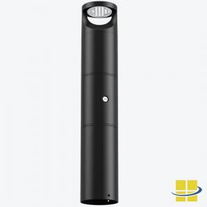 ARCI LED Bollard Light with GFCI Outlet (Locking Mechanism)