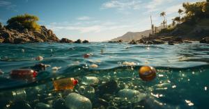 plastics pollution in the ocean - recycling is not working