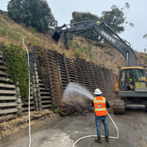 Yerba Buena Wall Demolition Thompson Builders