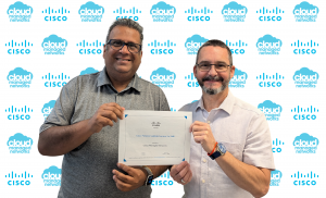 Vicky Bagwalla (left) and David Frankland (right), Co-Founders of Cloud Managed Networks