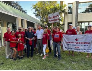 Hearton for Congress campaign supporters welcome Babits to the Team.