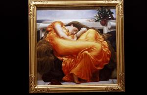 "Flaming June" Prestige Artists Copy Hand - Painted by skilled Italian artist