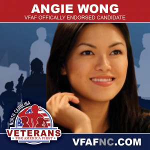 Angie Wong, Veterans for America First, Donald Trump, Elections