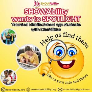 SHOWAbility SPOTLIGHT Program Flyer