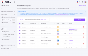 Price list Analyzer_Photo