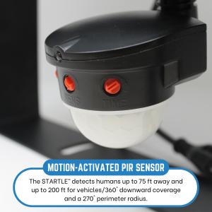 360 Degree Motion Sensor, Alerts to Humans and Cars up to 150 feet