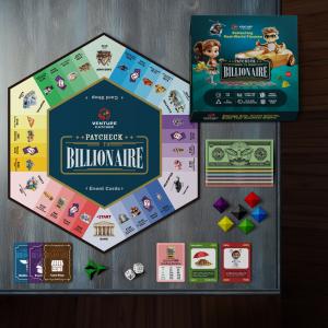 Paycheck to Billionaire Game Board