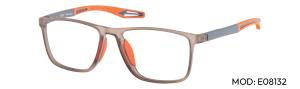 Nugent Square Orange-Gray Glasses