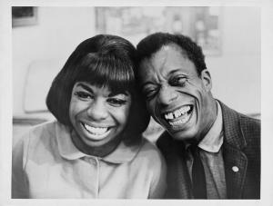 Singer Nina Simone with writer James Baldwin in the 1960s