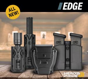 The EDGE line of law enforcement polymer duty gear cases by Hero's Pride