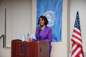 Dr. Stephanie L. Anderson Speaks at the Empowering Women and Girls to Thrive Summit at the United Nations