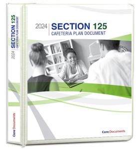 Optional: Section 125 POP + Health FSA + Dependent Care Assistance = Cafeteria Plan