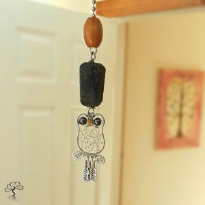 Dreaming Owl Light Pull  from Sonora Kay Creations