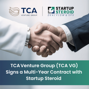 TCA Venture Group (TCA VG)  Signs a Multi-Year Contract with  Startup Steroid