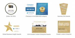 Proud recipients of several prestigious awards - AppTec360