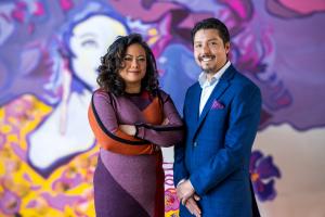 Liesl Perez and Christopher Perez, cofounders of Axis Integrated Mental Health, are pictured