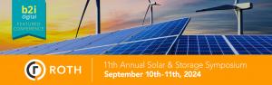 B2i Digital Supports the 11th Annual ROTH Solar & Storage Symposium as Marketing Partner