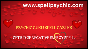 get rid of negative energy spell