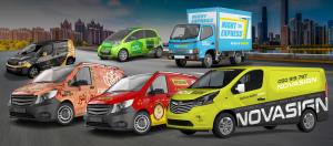 Vehicle branding in Dubai, marketing and advertisement at vehicles