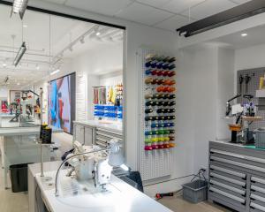 Image showing the service center inside Arc'teryx's 580 Broadway retail location.