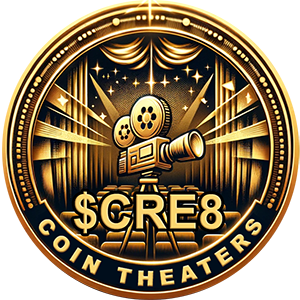 Coin Theaters Logo Crypto Token: $CRE8