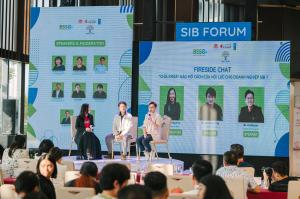 Speakers shared insights during the discussion session, "Unlocking Internal Strength: The Key for SIB Enterprises."